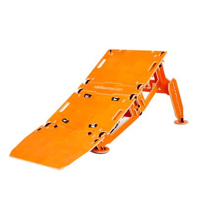 Ninja MTB Mach 1 Jump Ramp, Portable Jump Ramp, 3 Panel Ramp for All Ages, Ideal for MTB Bikes, BMX Bikes, One Wheels, Scooters, Skateboards, and RC Cars