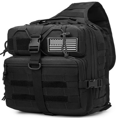 ATBP Tactical Sling Pack Big Crossbody Backpack Over Shoulder Bag Military for Men Hiking Outdoor Sport Gym