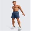 CRZ YOGA Men's Linerless Workout Shorts 7'' - Quick Dry for Running Sports Athletic Gym with Pockets Electric Blue Medium view 4