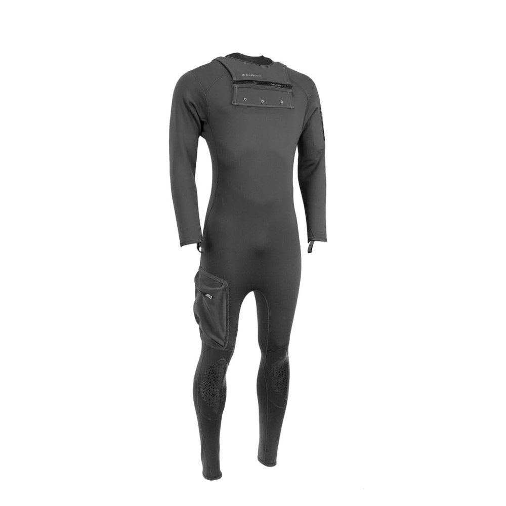 Sharkskin Titanium 2 Multi-Sport Suit for Men, Chillproof Chest Zip Suit with Thermal Protection, Lightweight and Breathable, 3X-Large