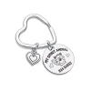 7RVZM Raccoon Decor Raccoon Keychain - Spirit Animal Jewelry For Women Racoon Lover, Breeder, Mom, Dad Gift BFF Gift Raccoons Charm Jewelry view 1