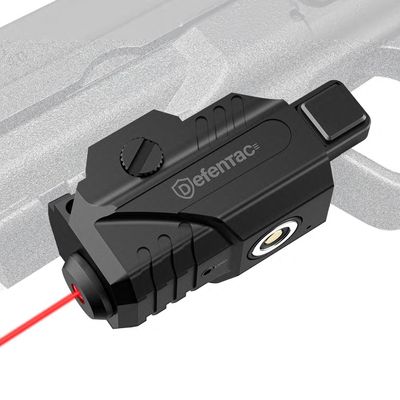 Defentac Red Laser Sight for Pistol/Handgun, Magnetic Rechargeable Beams for Compact Guns W/a Rail, Compatible with Taurus G2C G3 G3C (Red Laser Sight)