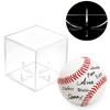 12 Pack Acrylic Baseball Display Case, Baseball Case for Display, UV Protected Baseball Display Cube, Autographed Baseball Clear Display Case - for Official Size Ball (12 Pack) view 4
