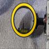 *** Fits Axcel AV25, AV31, AV41, AVX31 or AVX41 Scopes *** Torque Ring Indicator - Peep Centering Ring (Yellow, AV-41) view 2