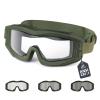 VOZAPOW Airsoft Goggles Anti Fog, Tactical Safety Goggles ANSI Z87+ Rating view 1