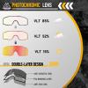 VOZAPOW Airsoft Goggles Anti Fog with ANSI Z87.1 Certified, Safety Goggles Impact Resistant, Tactical Shooting Glasses view 4