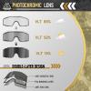 VOZAPOW Airsoft Goggles Anti Fog with ANSI Z87.1 Certified, Safety Goggles Impact Resistant, Tactical Shooting Glasses view 4