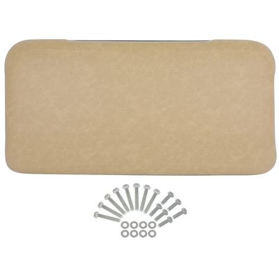 ILVGOLF Front Seat Bottom Cushion Assembly for EZGO TXT 1994-up, Golf Cart Front Seat Cushion, Tan, Single Replacement Cushion