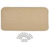ILVGOLF Front Seat Bottom Cushion Assembly for EZGO TXT 1994-up, Golf Cart Front Seat Cushion, Tan, Single Replacement Cushion view 1