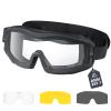 VOZAPOW Airsoft Goggles Anti Fog with ANSI Z87.1 Certified, Safety Goggles Impact Resistant, Tactical Shooting Glasses view 1