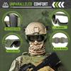 VOZAPOW Airsoft Goggles Anti Fog with ANSI Z87.1 Certified, Safety Goggles Impact Resistant, Tactical Shooting Glasses view 3