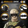VOZAPOW Airsoft Goggles Anti Fog with ANSI Z87.1 Certified, Safety Goggles Impact Resistant, Tactical Shooting Glasses view 3