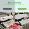ILVGOLF Golf Cart Front Seat Backrest Cushion Assembly for Club Car DS 2000.5-up Golf Cart Front Seat Cushion, Milky White, Single Replacement Cushion view 3