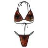 TAIZIYEAH Albanian Flag Women's Swimsuit Swimwear Bikini 2 Piece Sets Bathing Suit Swimsuits Set Pool L view 4