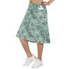 beroy Women Athletic Skirts Mid Length,Women Casual Skirt with 3 Pockets(S Green dot) view 1