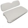 ILVGOLF Replacement Cushions for EZGO TXT Golf Cart - Front Bottom Seat Assembly, Dedicated for Front Row Seats, Milky White, 2 Piece Set view 1