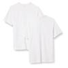 Amazon Essentials Men's Slim-Fit Short-Sleeve Pique Henley Shirt, Pack of 2, White, X-Large view 1