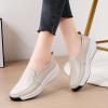 Spring and Autumn Women's Shoes Slip On Lazy Shoes Non Slip Cow Rib Soft Sole Casual Fashion Shoes Size 8w Womens Heels (Beige, 6.5) view 4