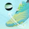 CsgrFagr Wide Womens Shoes Womens Water Shoes Barefoot Socks for Beach Swim Yoga Outdoor Sports Women's Wedge Sneaker (Green, 7.5) view 4