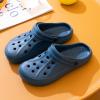 BIMANI Drifting cave Shoes Summer Beach Sandals Couple Garden Shoes Men's and Women's Slippers Outdoor Slippers 215 Navy view 1