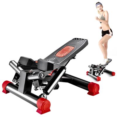 HAIZON Mini Exercise Stepper, Stair Steppers with Display, Aerobic Fitness Stepper with Resistance Bands Step Fitness Machines for Home Office Workout
