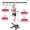 HAIZON Mini Exercise Stepper, Stair Steppers with Display, Aerobic Fitness Stepper with Resistance Bands Step Fitness Machines for Home Office Workout view 3
