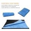 SNAKUGA Travel Yoga Mat, Non Slip Exercise Suede Mat with Carry Bag, All-Purpose Fitness Mat with High Density Anti-Tear Surface for Women, Ideal for Pilates Workout (72'' x 24'' x 1.5mm Thick) view 4