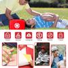 Travel-First Aid-Kit Car-Home 300PCS Survival-Kit Outdoor-Adventure - Small Portable Red Emergency Essential Sets Office Hiking Camping Business Public Must Have First Aid Gear Equipment 1st Aid view 3