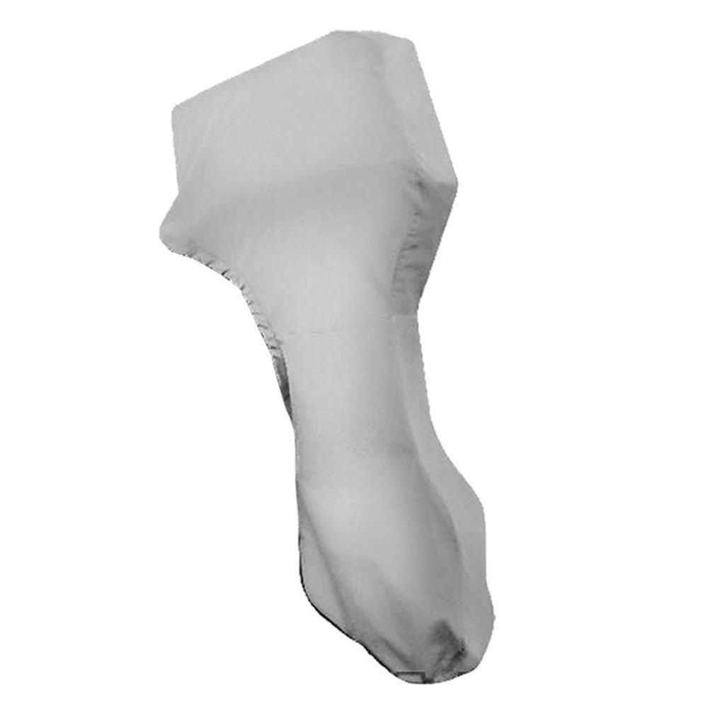 LIRU Boat Motor Covers, Water Resistant Outboard Full Outboard Motor Cover For Boat Universal, 65 * 70 * 56inch Silver
