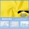 MAGCOMSEN Women's Polo Shirt Short Sleeve Golf Top UPF 50+ Collared Shirt Workout Running Tee Dry Fit Tennis Yellow 2XL view 4