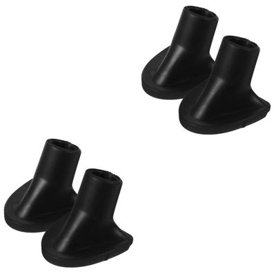 4 Pcs Bag Rubber Feet Home Furniture Golf Club Holder Plastic Golf Balls Bag Replacement Feet Professional Stoppers Stand Attachment Small Couch Stoppers Cot
