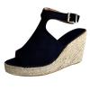 Ladmiple Wedge Shoes For Women Boots Sandals for Women Platform, Flat Wedge Ankle Buckle Sandals with Strap Bowknot Summer Beach Sandals Open Toe Espadrille Platform view 1