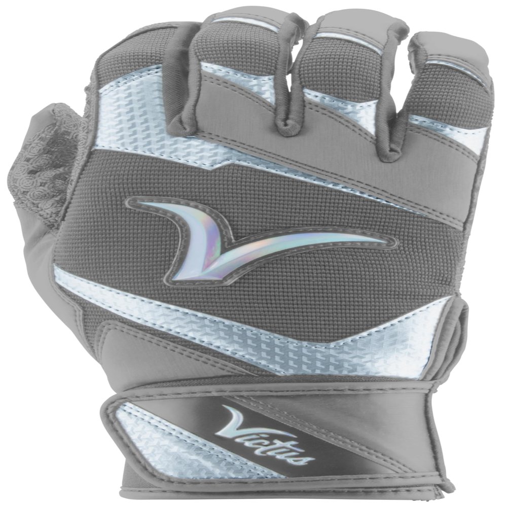Victus Showtime Batting Glove, Gray, Youth Small