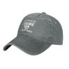 That's What I Do I Drink Rum and I Know Things Hat for Men Baseball Hat Cute Hat Gray view 2