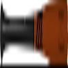 MARUCCI TVT Youth PRO Exclusive Black/Burnt Orange Youth Maple Wood BAT, 31" view 1