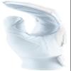MARUCCI Signature Batting Glove V4, White/White, Adult Small view 4