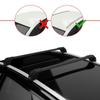 accessorypart Compatible with Hyundai Bayon (BC3) 2021-2026 ACE-2 Type Car Roof Rack Cross Bar Black Aluminium Bars view 2