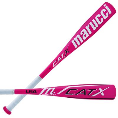 MARUCCI CATX USA -11 Aluminum TEE Ball BAT, Pink, 2 5/8" Barrel, 24" / 13 oz