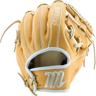 MARUCCI Acadia M Type V2 42A2 Baseball Glove, 11.25", I-Web, Left Hand Throw, MESA/Camel