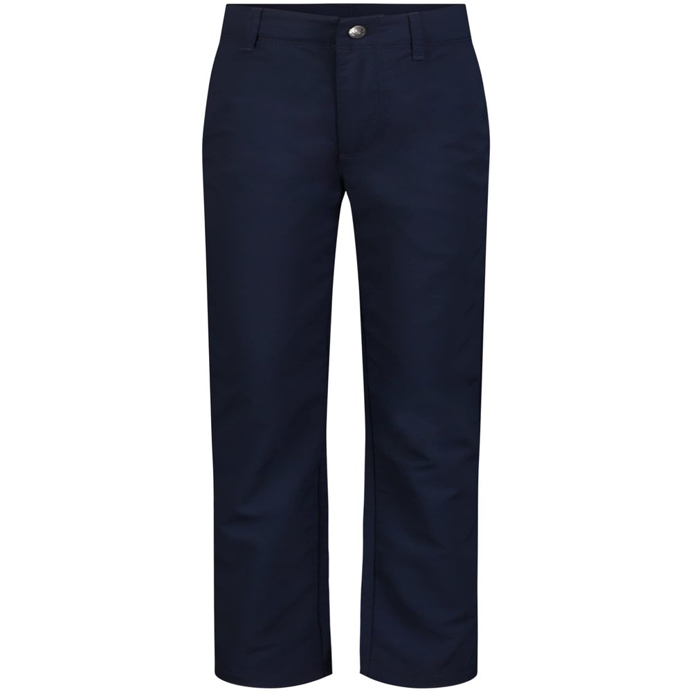 Under Armour Boys' Matchplay Golf Pants, Midweight Stretch Twill, Relaxed Fit, Midnight Navy Tapered, 4