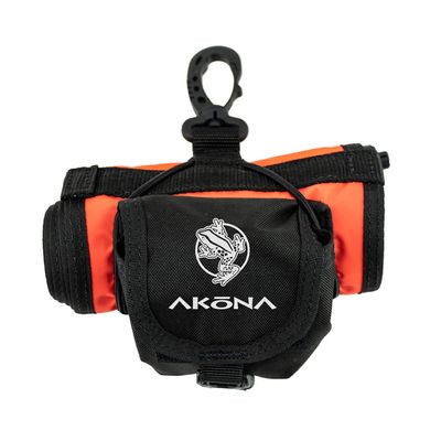 AKONA Premium Surface Marker Buoy for Scuba Diving - Signal Diver, Dive SMB & Buoy for Surface, 20M / 65FT Spool