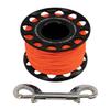 AKONA 60M Aluminum Spool with Double-Ended Stainless-Steel Clip for Scuba Diving view 3