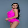2287 Shay Swimsuit Neon Pink view 3