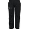 Under Armour Boys' Brawler Warm-Up Sweatpants, Fast Drying and Moisture Wicking, Relaxed Fit, Black/White Fall, 2T view 1
