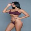 2276 Sloane Swimsuit Maroon view 1