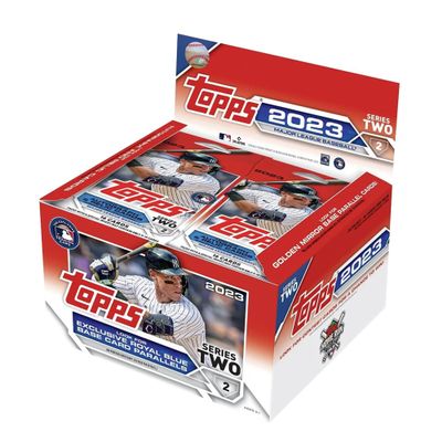 2023 Baseball Topps Series 2 Baseball Retail Display Box