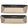 Crestliner 1650 Boat Backrest Cushion Set 2279637 | Beige Black view 1