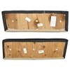 Crestliner 1650 Boat Backrest Cushion Set 2279637 | Beige Black view 3