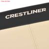 Crestliner 1650 Boat Backrest Cushion Set 2279637 | Beige Black view 4