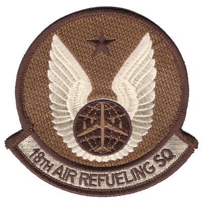 18th Air Refueling Squadron US Air Force Desert Patch